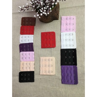 Móc nối áo ngực loại 2 móc và 3 móc nhiều màu