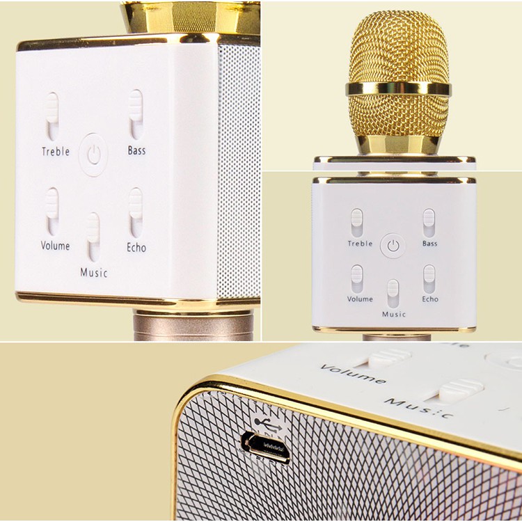 Micro Karaoke Bluetooth Q7 Chính Hãng