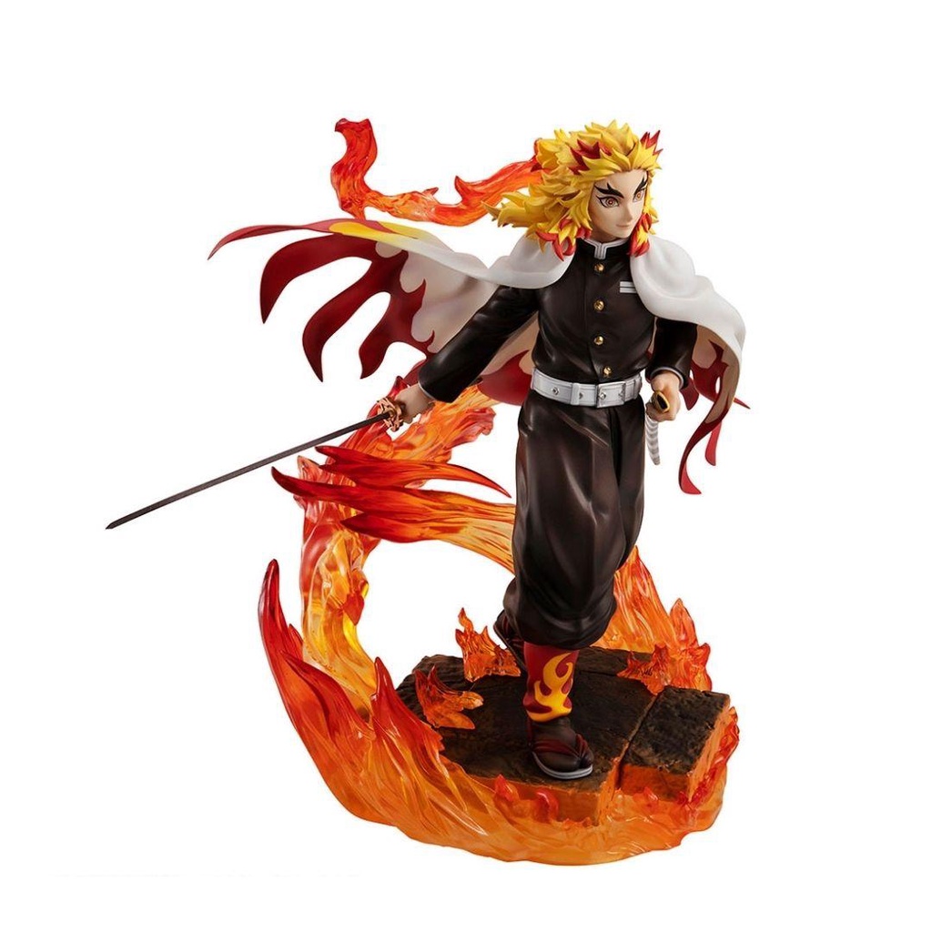 Mô hình Kimetsu no Yaiba Rengoku Kyoujurou 20cm MEGA HOUSE Mô hình tĩnh Nhựa PVC CHÍNH HÃNG NHẬT KYMH02