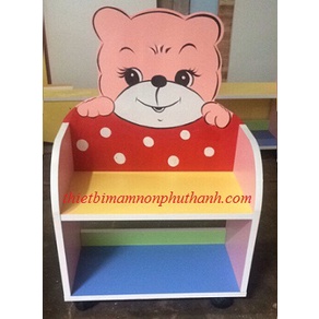 Kệ mini 2 tầng đựng đồ chơi cho bé