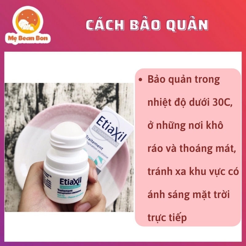 Lăn Khử Mùi Nách Etiaxil 15ml Pháp