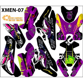 Tem trùm  Xe Điện Xmen 07