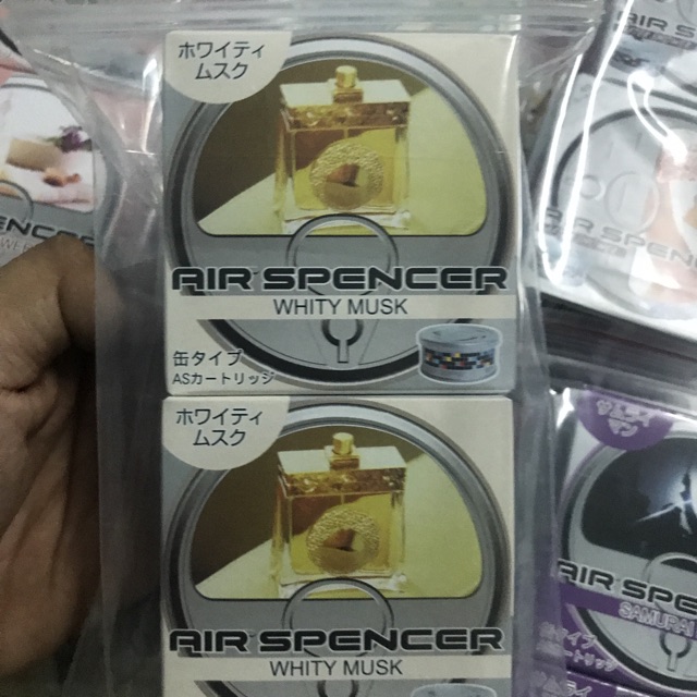 Sáp Thơm Khử Mùi Ô Tô Cao Cấp Air Spencer 40g nội địa Nhật