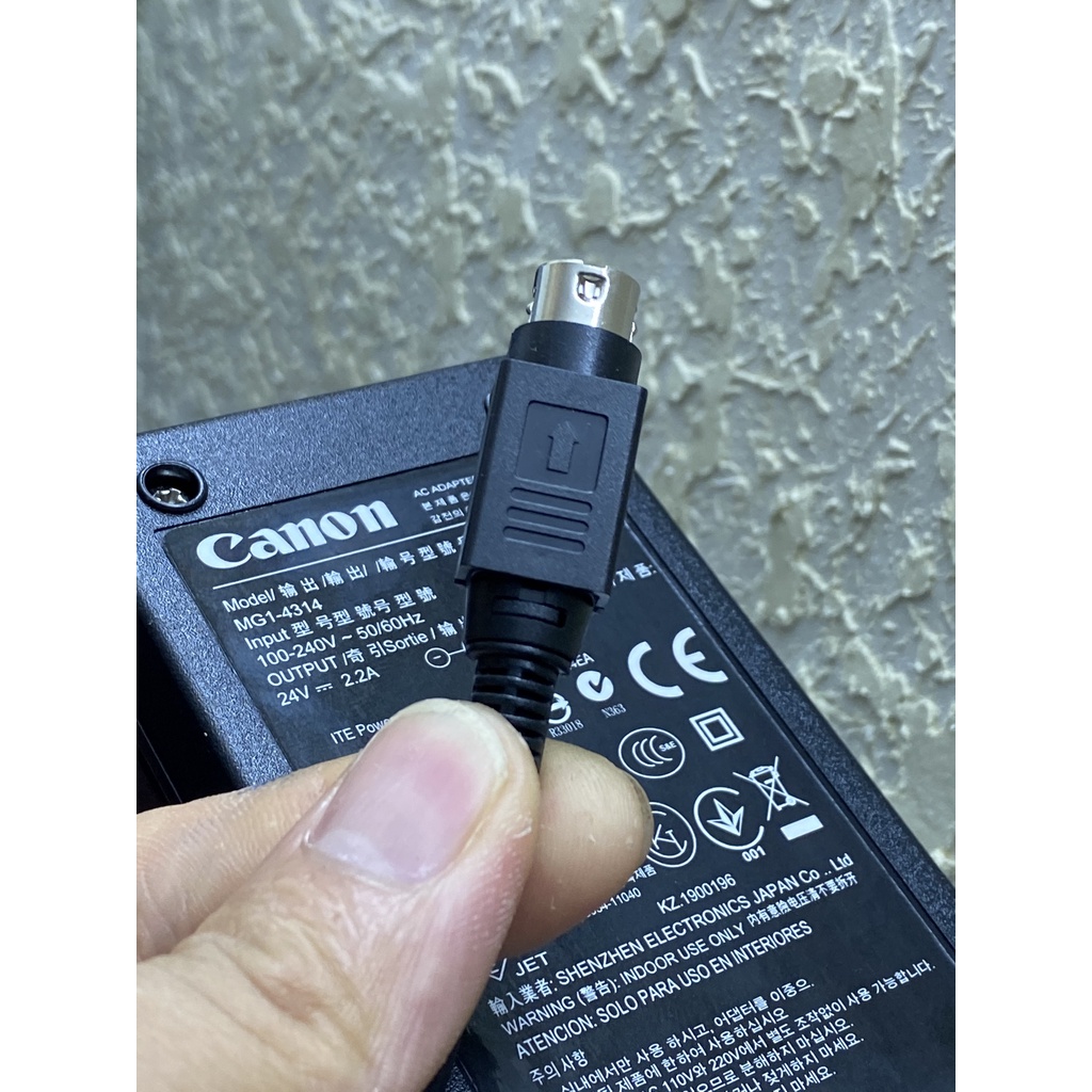 Cục nguồn Canon 24V 2.2A 4PIN model MG1-4314 loại cao cấp