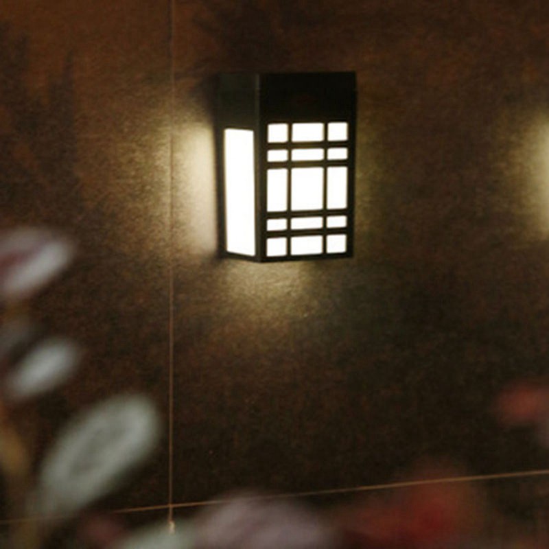 Đèn Led Gắn Tường Ngoài Trời Sử Dụng Năng Lượng Mặt Trời Chống Thấm Nước