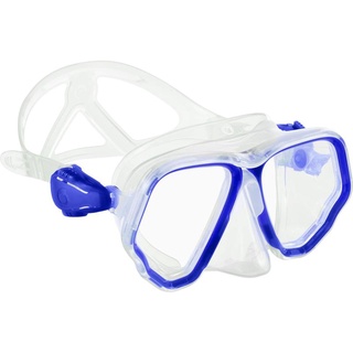 Mặt nạ lặn bình dưỡng khí 500 mắt kính kép - xanh dương nhạt Decathlon thumbnail