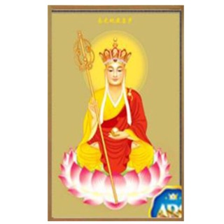 Tranh đính đá phật địa tạng vương kt 50*70 cm