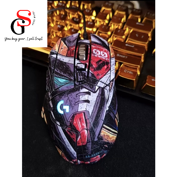 Skin chuột logitech g502 hero G502 Wireless miếng dán trang trí