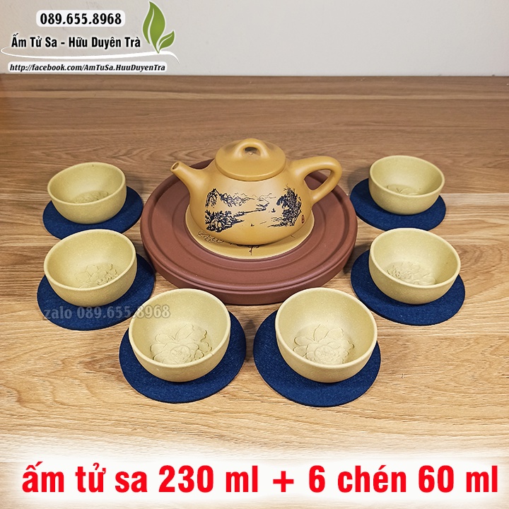 Ấm Trà Tử Sa hoàng sơn mật tịch (thạch biều) - ấm tử sa nghi hưng cao cấp - pha trà, trà đạo