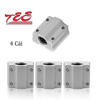 4 bộ x vòng bi trượt liền 8mm sc8uu _cn38