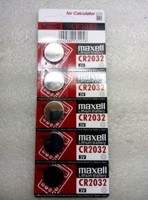 Pin maxell cr2016 ,cr2025 , cr2032 Hàng Loại 1