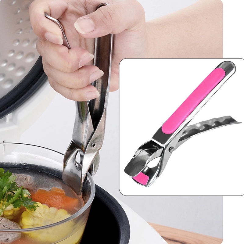 Giá Đỡ Tô/Nắp Nồi Bằng Thép Không Gỉ Chống Bỏng Cho Nhà Bếp