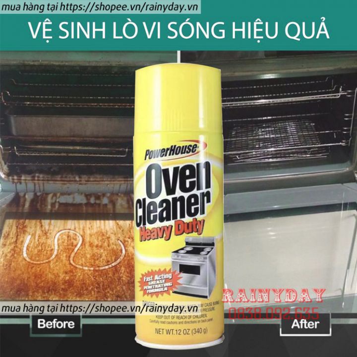 Bình xịt bọt tuyết tẩy rửa nhà bếp, chai vệ sinh dầu mỡ lò nướng vi sóng bếp gas nồi chiên không dầu