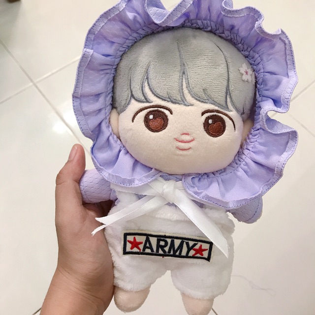 Set bèo tím cho doll 20cm