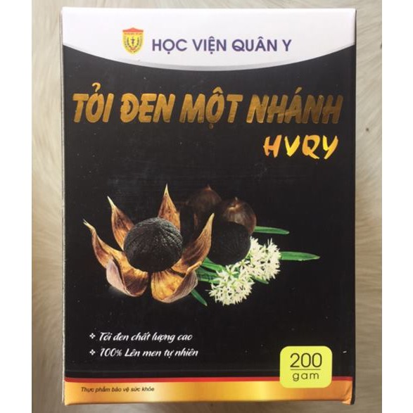 Chính Hãng Tỏi đen một nhánh Học Viện Quân Y( Hộp 200g)