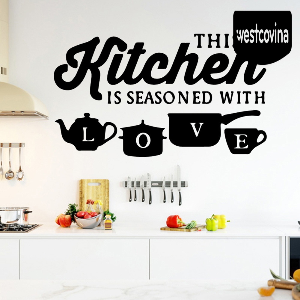 [Hot]☀ Decal dán tường Hình Ly Nĩa Độc Đáo