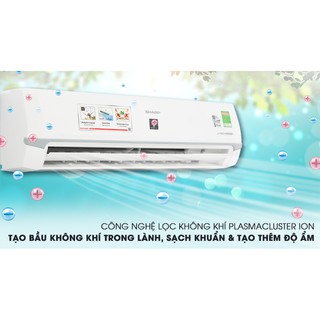 Máy lạnh Sharp Inverter 2 HP AH-XP18WMW (Miễn phí giao tại HCM-ngoài tỉnh liên hệ shop)