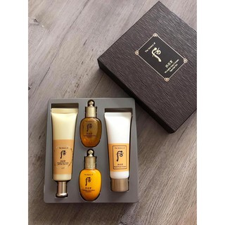 Bộ Kem chống nắng whoo vàng chống nhăn Wrinkle 50ml_LINH KOREA