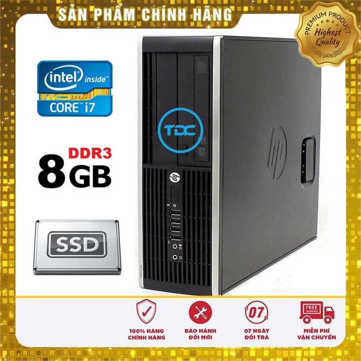 Cây máy tính đồng bộ DELL CPU Core i7 3770 | i5 | i3 , ram 8GB, ổ cứng SSD 240GB. Tặng usb Wifi. Hàng Nhập Khẩu