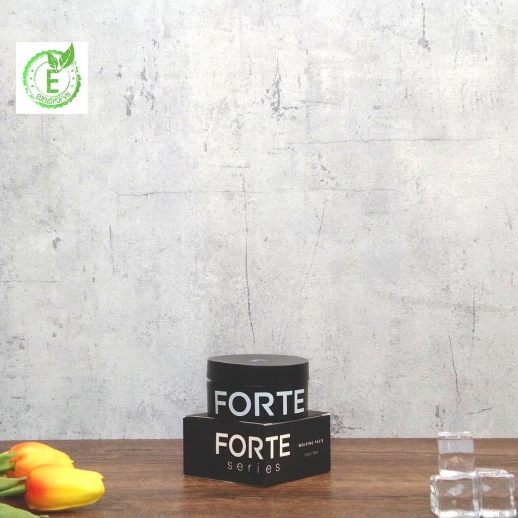 Full 3 SP tạo kiểu tóc nam Forte Series Texture Clay / Molding Paste / Styling Cream 80gr