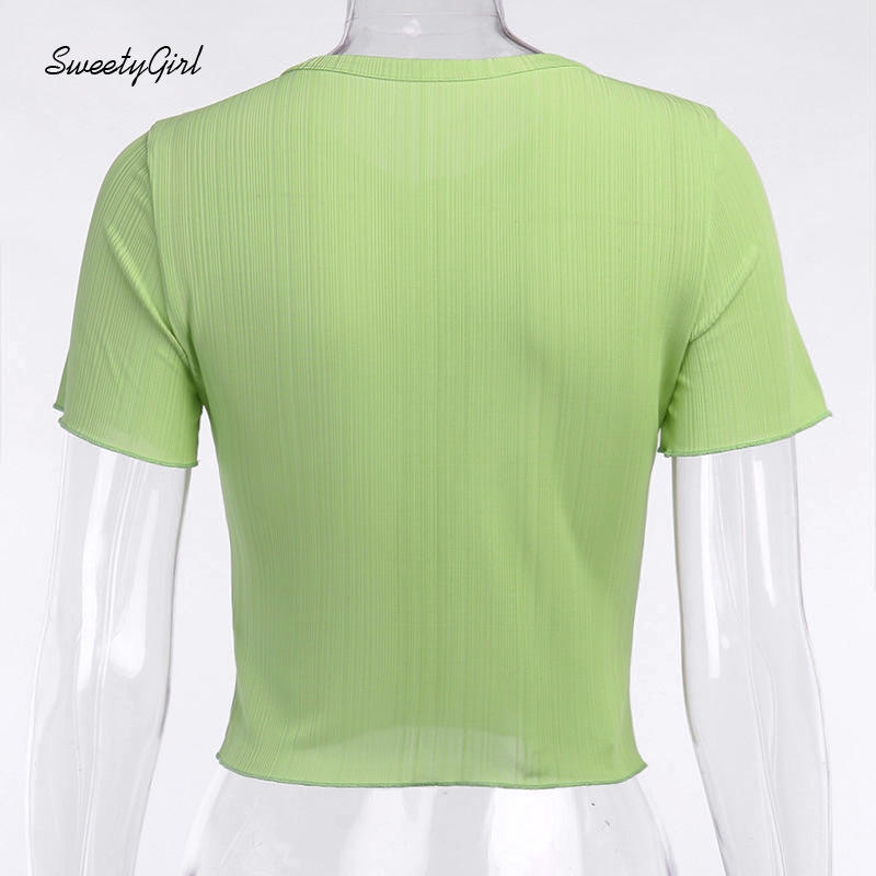 Áo cardigan cổ tròn cài nút tay ngắn màu trơn thời trang dành cho nữ