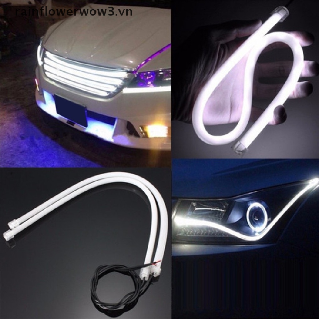 Dây Đèn LED DRL 30CM Linh Hoạt Cho Xe Hơi