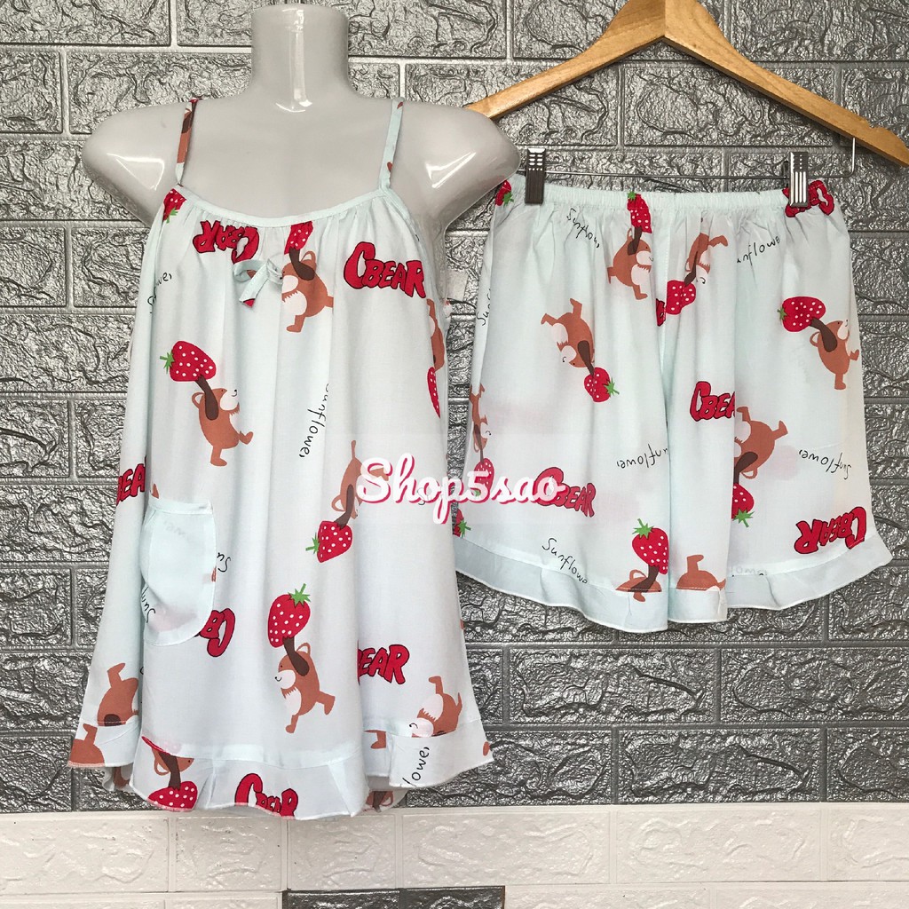 [Mã FAMAYWA giảm 10K đơn 50K] Đồ bộ tole - Đồ bộ lanh đùi dây BIGSIZE (63-80kg) | BigBuy360 - bigbuy360.vn