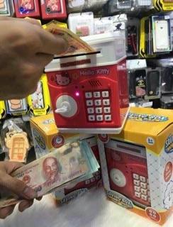 Két sắt mini cho bé ( có chìa khoá )