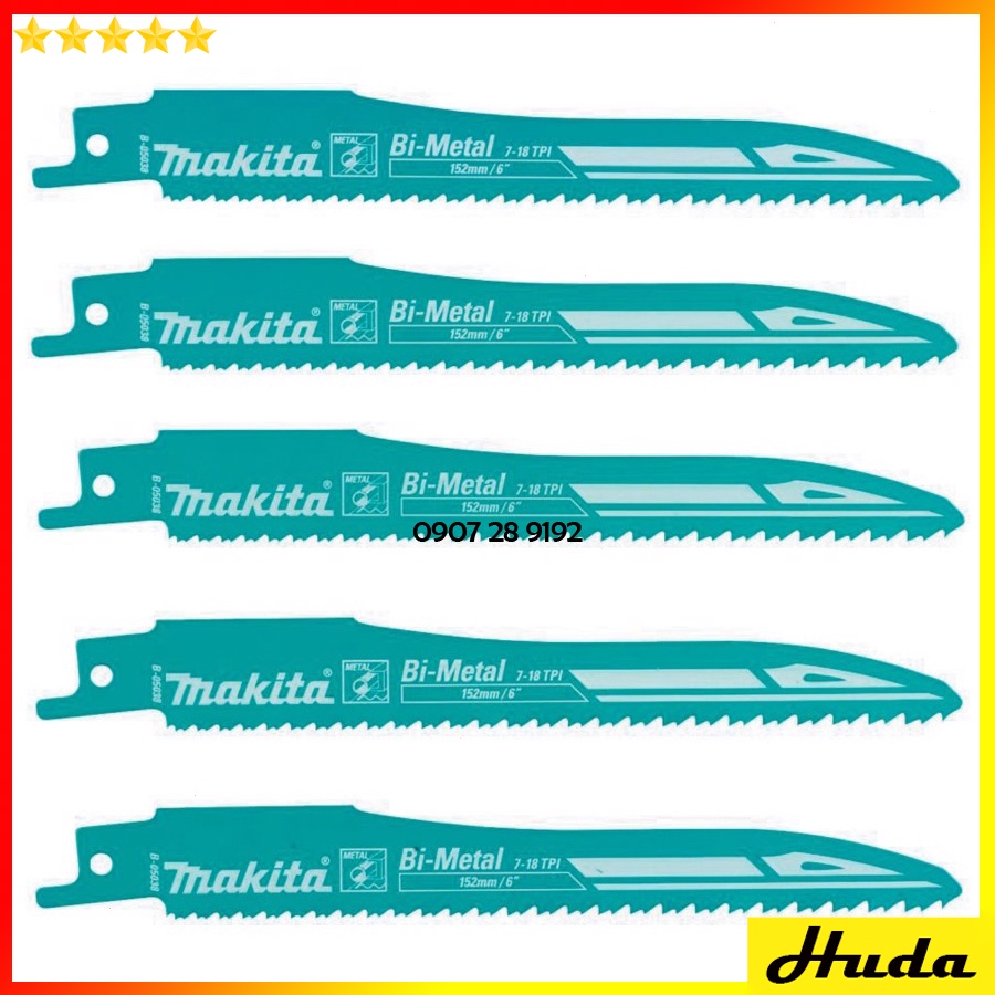 1 Lưỡi cưa kiếm cắt nhanh kim loại Makita B-05038