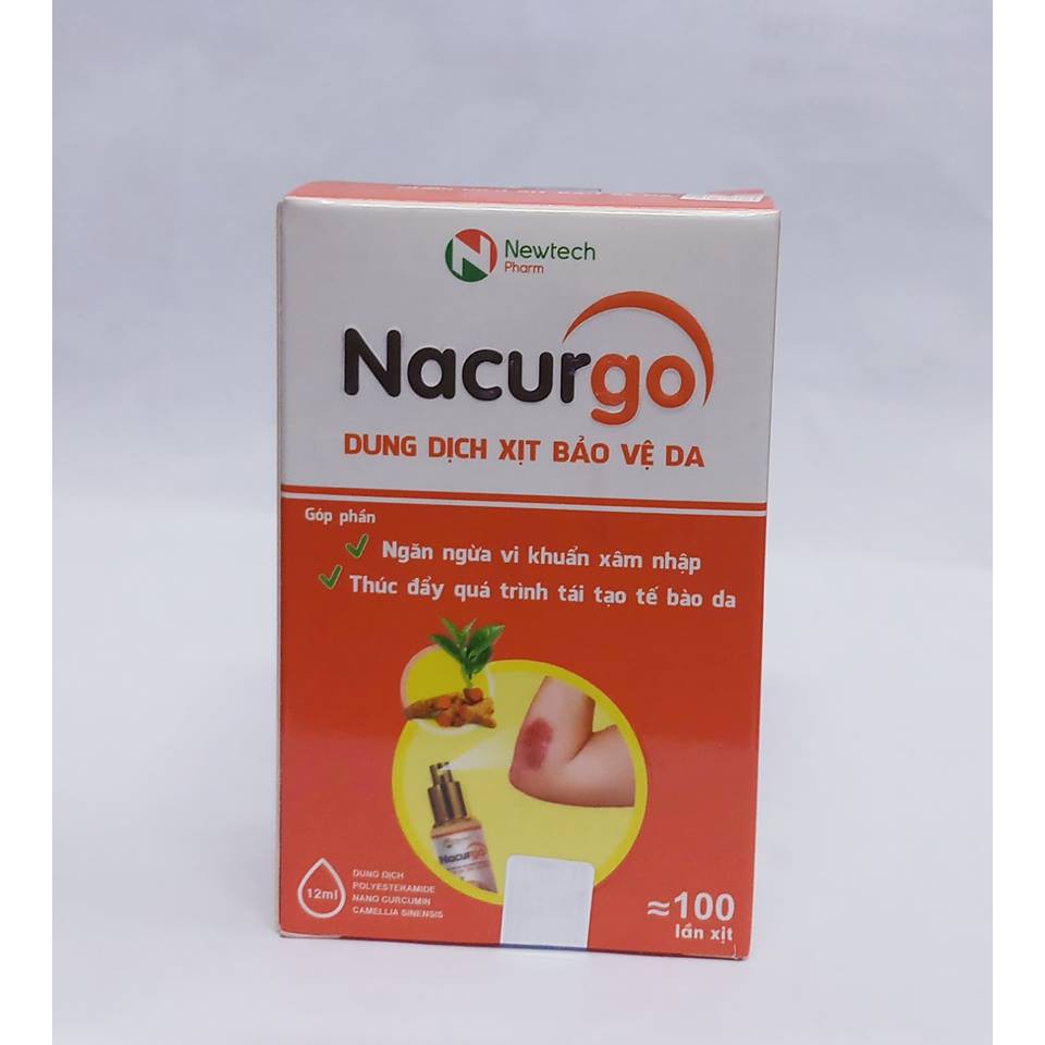 NACURGO 12ml xịt màng sinh học