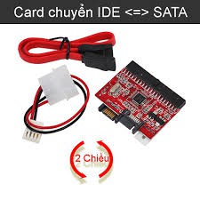 Card chuyển đổi chân cắm IDE ATA thành SATA cho HDD CD DVD