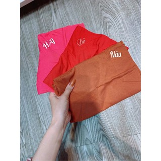 ÁO THUN CỔ TIM XẺ TÀ COTTON GIẤY