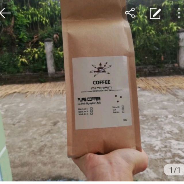 combo 5 kí cafe nguyêm chất