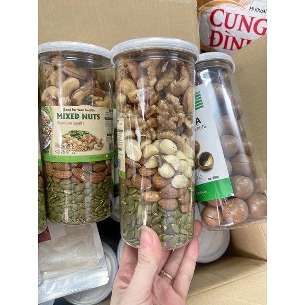 hộp mix các hạt như ảnh 500gr làm sữa hạt