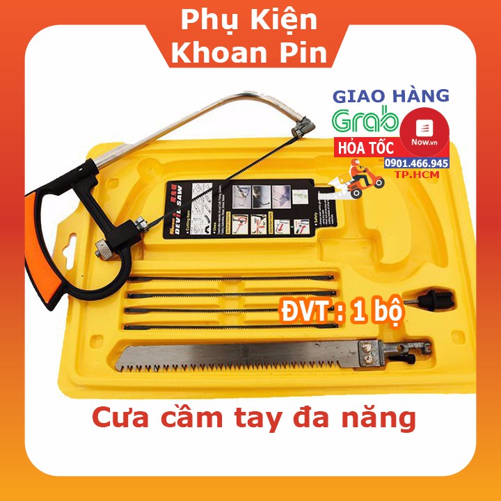 Bộ Cưa Đa Năng 6 Lưỡi Kèm Hộp Đựng Tiện Dụng (P037)