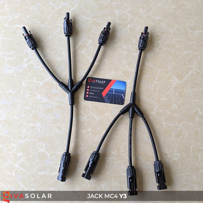Cặp Jack kết nối phân nhánh MC4 GIVASOLAR chữ Y