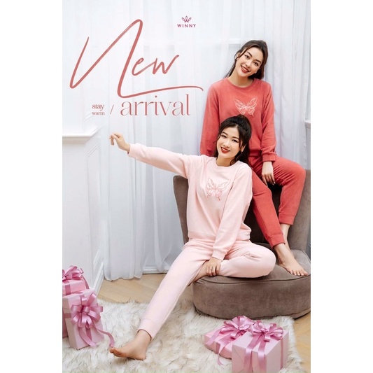 Bộ nỉ bông winny mùa đông đại hàn 21504 giá 589k