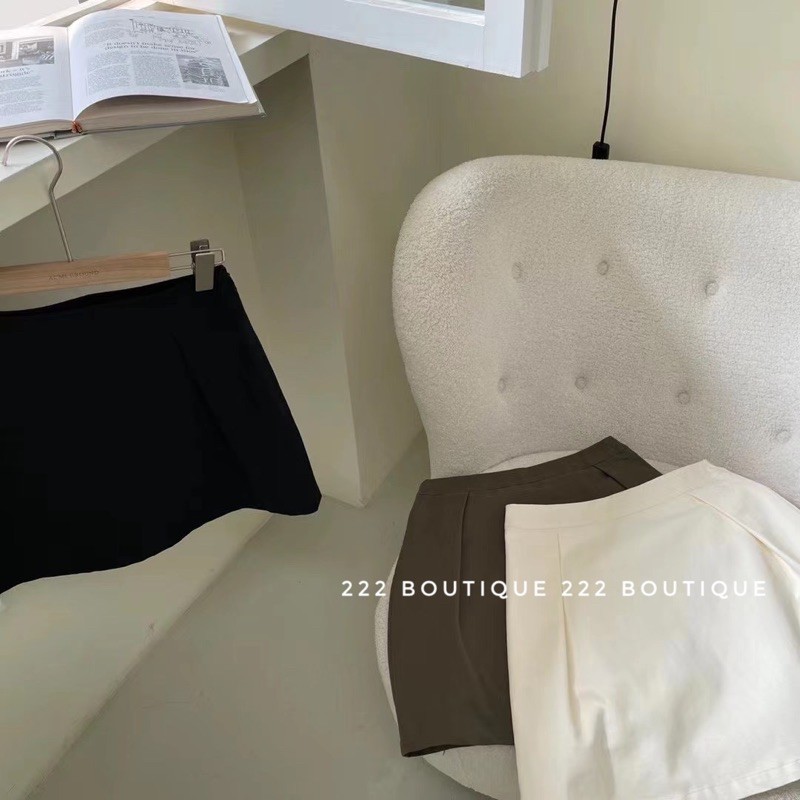 [Mã FAGREAT55 giảm tới 50K đơn 250K] Chân váy ngắn kakhi ACME | BigBuy360 - bigbuy360.vn