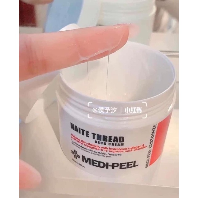 [FREE SHIP] Kem dưỡng da cổ Medi Peel Naite Thread neck cream 100ml