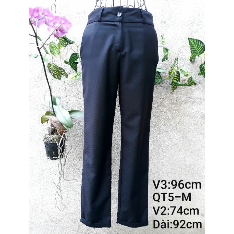 Quần tây secondhand Hàn made in Korea. Nhãn hiệu real coco, size M #hàng_si_tuyển #freeshipextra