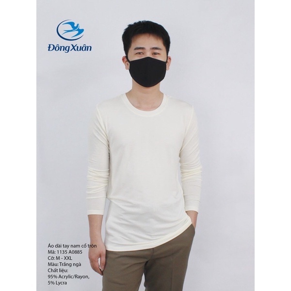 Áo thun dài tay nam Dệt Kim Đông Xuân
