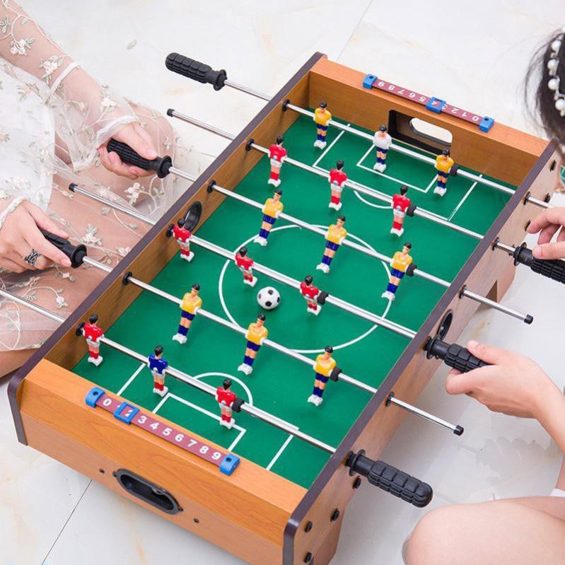 Đồ chơi bàn bi lắc bóng đá 6 tay cỡ lớn chân cao Table Top Football TTF-69CC