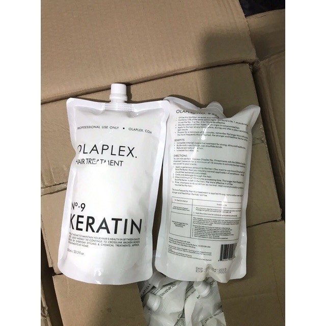 Hấp Phục Hồi Tóc Hư Tổn Karatin OLAPLEX NO.9 - 1000ml (LƯU Ý: BẠN SẼ GHIỀN ĐẤY) | BigBuy360 - bigbuy360.vn