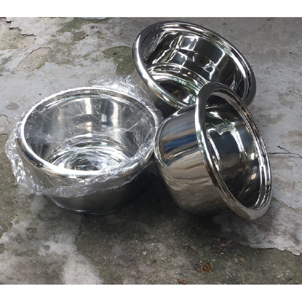 Lòng nồi cơm điện Inox 2,2L- 3,8L vung rời, ruột nồi cơm điện vung rời 2,2L và 3,8L inox