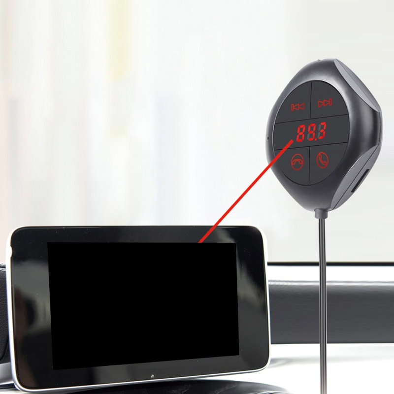 Thiết Bị Nhận Tín Hiệu Âm Thanh Bluetooth AUX mm Cho Xe Hơi