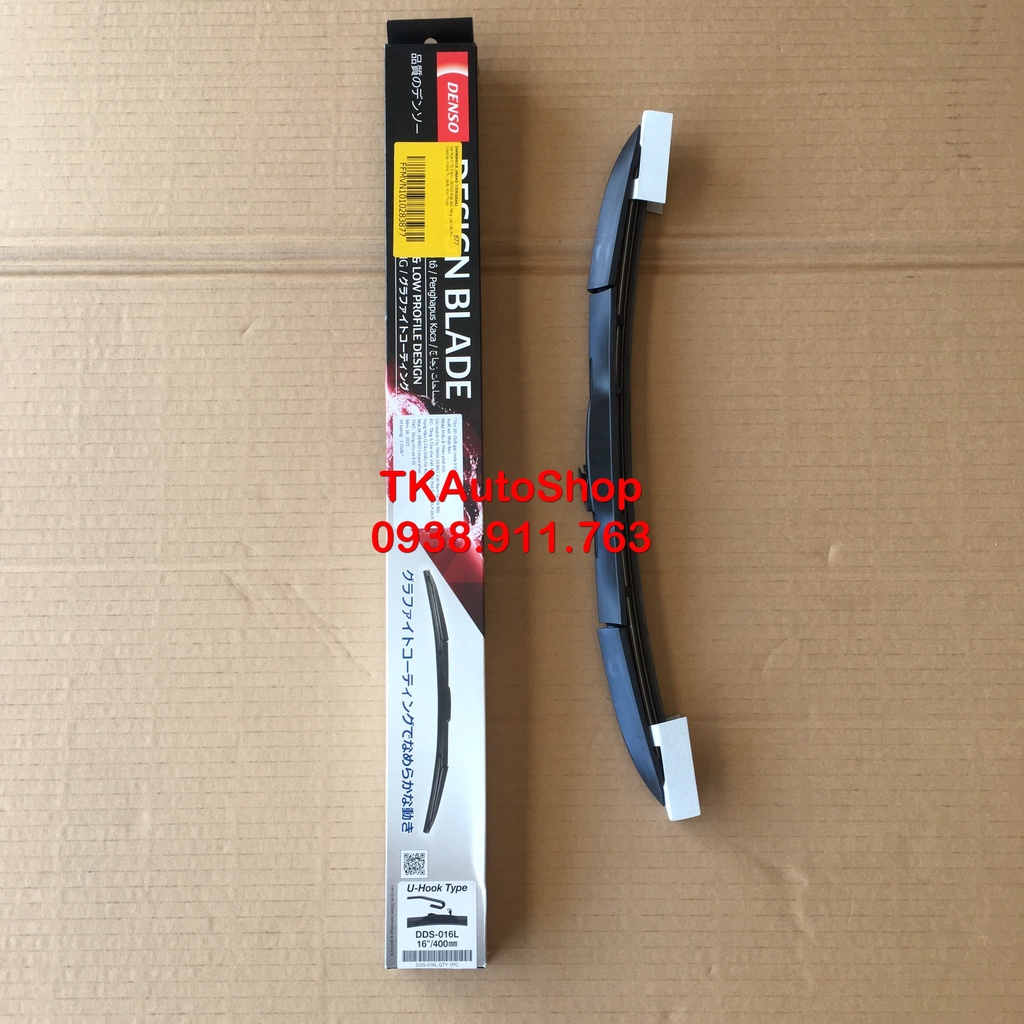 Thanh gạt mưa 3 khúc AERODYNAMIC Denso cao cấp