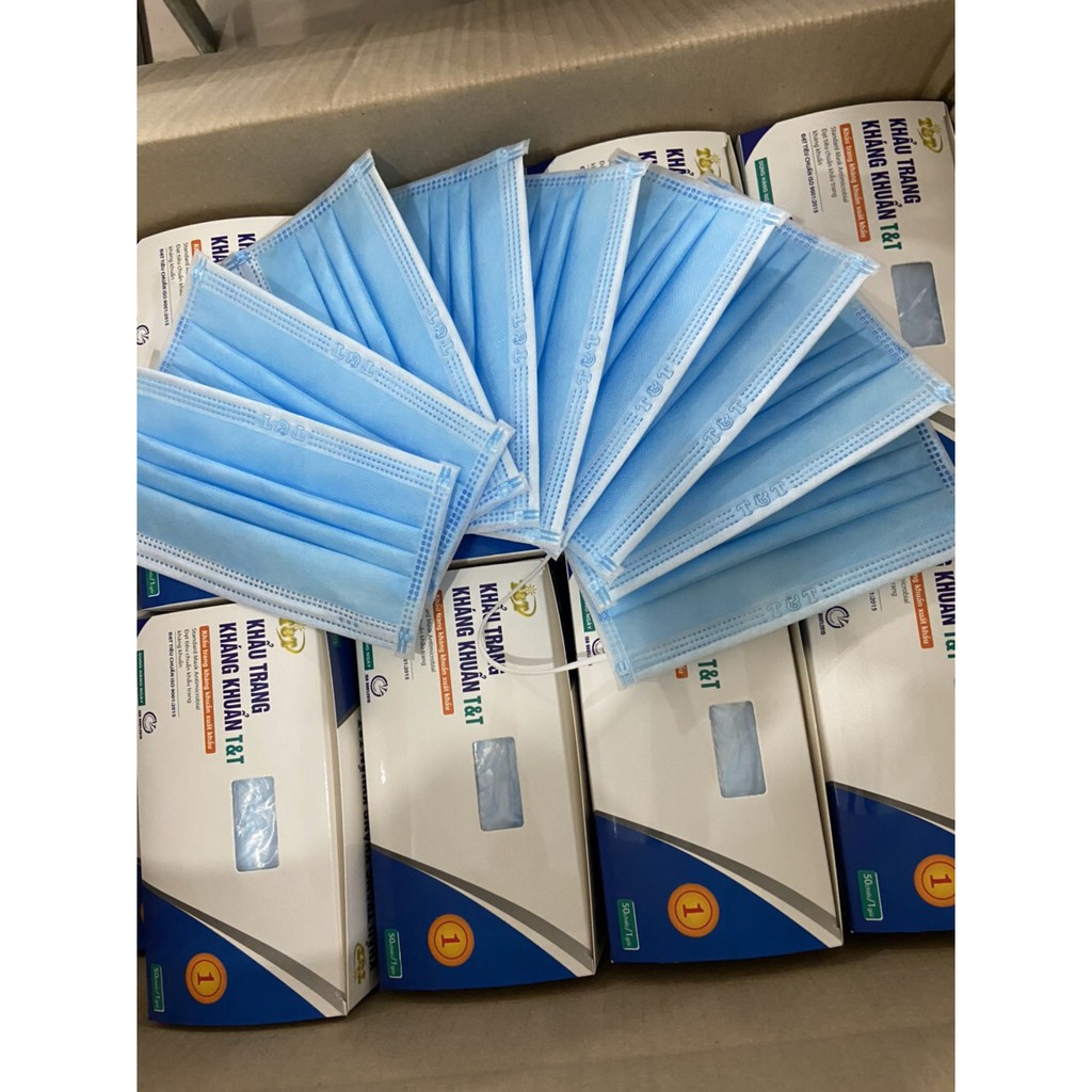 [CHUẨN CÔNG TY] Khẩu trang y tế 4 lớp, hàng chuẩn công ty đầy đủ giấy tờ - Quyền Anh - Trịnh Chung ( hộp 50c) | BigBuy360 - bigbuy360.vn