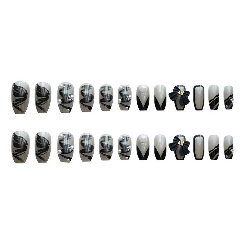 [MỚI] SET 24 MÓNG TAY GIẢ MÃ D/Z TẶNG KÈM KEO DÁN ĐỘC ĐÁO, NGHỆ THUẬT VIP CAO CẤP ANPHONG STORE.
