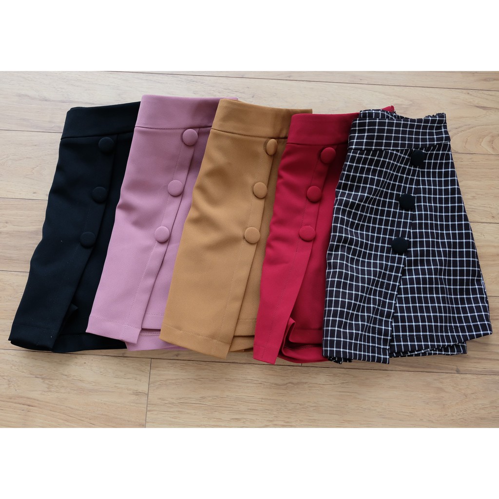 QUẦN VÁY 3 KHUY khoe chân dài [ảnh thật tự chụp 100%] | BigBuy360 - bigbuy360.vn