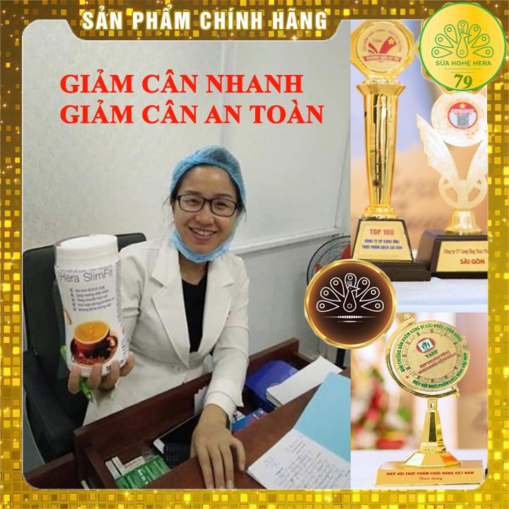 [Cam Kết Giảm Cân Hiệu Quả] Combo 2 Hộp Sữa Giảm Cân Hera Slimfit Cao Cấp 500g,Đẹp Dáng-Sáng Da,giảm mỡ bụng | BigBuy360 - bigbuy360.vn